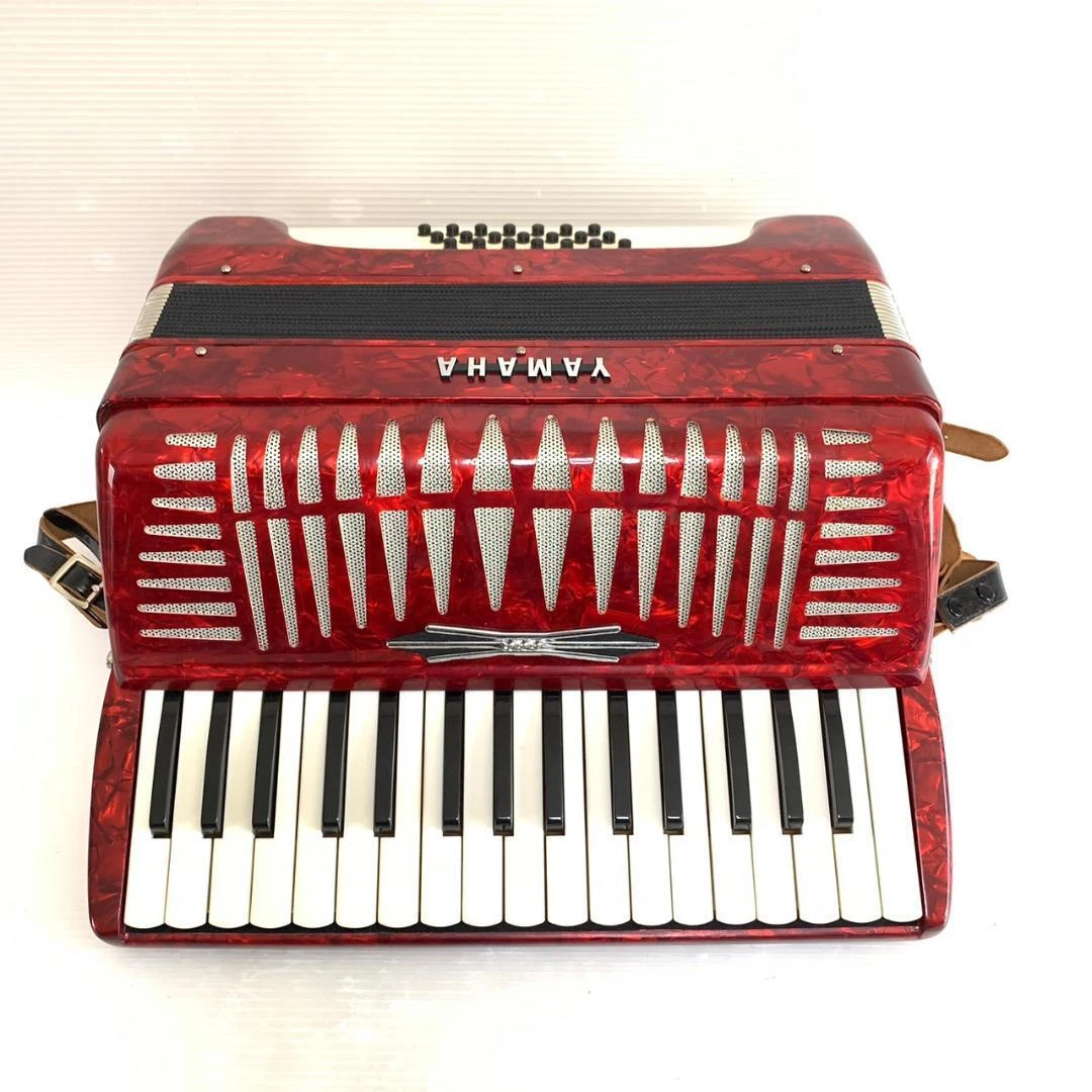 YAMAHA Accordion YA-21 Red 32 Keyboard 21 Bass from JAPAN | eBay