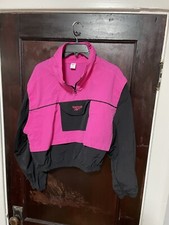 Reebok Women  s Size S Small Windbreaker Pullover Jacket Jogging Running Workout