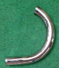 Tubo De Escape Cromado Alto Para BSA Bantam Modelos D3, D5, D7, D10 - Fabricado En Reino Unido