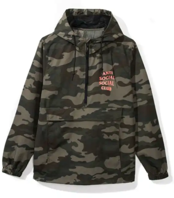 Anti Social Social Club Mak Camo Anorak Jacket 2XL NEW | eBay 