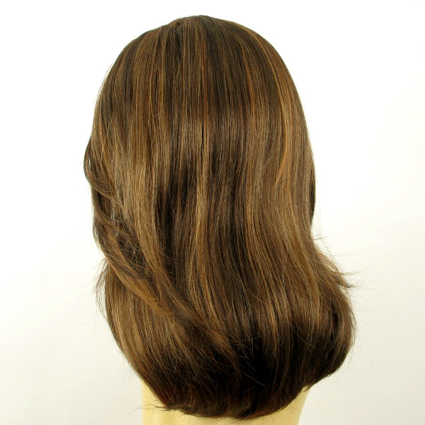 Perruque Longue Synthétique Chocolat Méché Cuivré – Style Libre – Neuve Avec Étiquettes ZARA