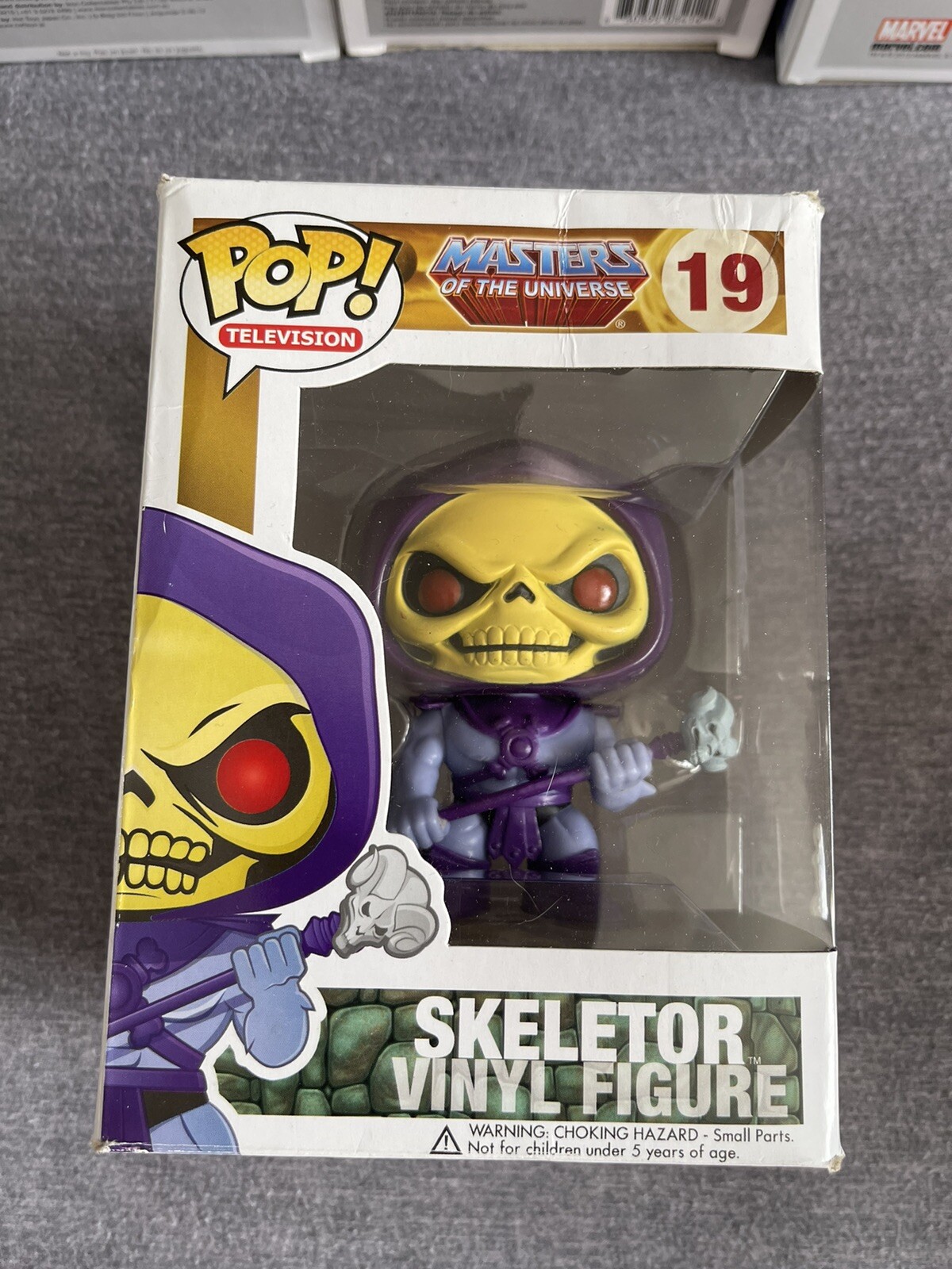 Vaulted Skeletor Masters of the Universe Funko POP #19 Rare