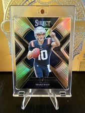 2023 Panini Select - 2024 Xrc Prizm Drake Maye #503 (RC)