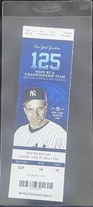 2014 Mookie Betts MLB Debut Ticket - Yankees - Torre