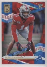2020 Panini Donruss Elite Rookies Red /399 Jeff Okudah #117 fm0