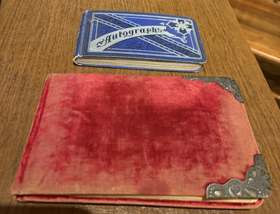 1880 s Autograph Book 35 entries New Jersey Kate Losey and Anna 1930s-40s