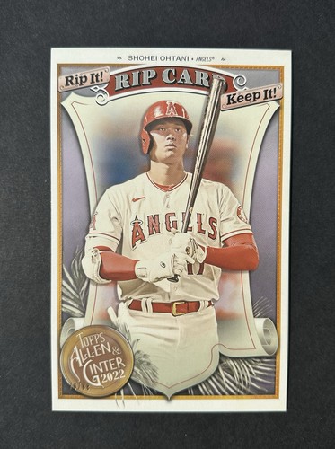 2022 Topps Allen & Ginter Boxloader Rip #BRC-SO Shohei Ohtani Angels