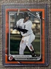 2024 Bowman Alexander Albertus Chicago White Sox Orange Parallel /25