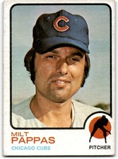 1973 Topps Milt Pappas Chicago Cubs #70
