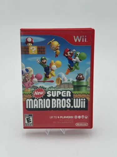 Nintendo New Super Mario Bros. Wii, Multiplayer, Manual, Tested & Works