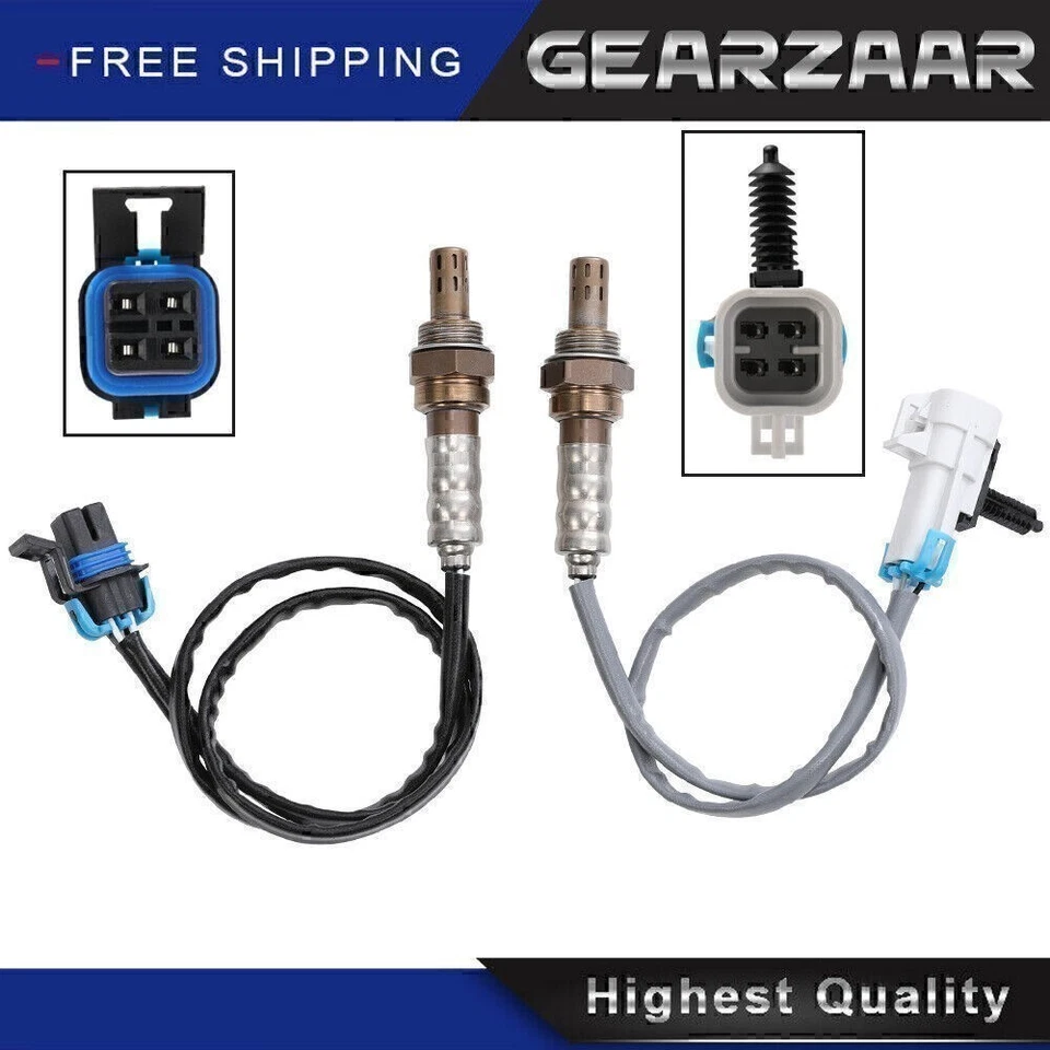 2Pcs Oxygen Sensor O2 Upstream +Downstream Fit For 2006-2011 Chevrolet HHR 2.2L - Изображение 2 из 4