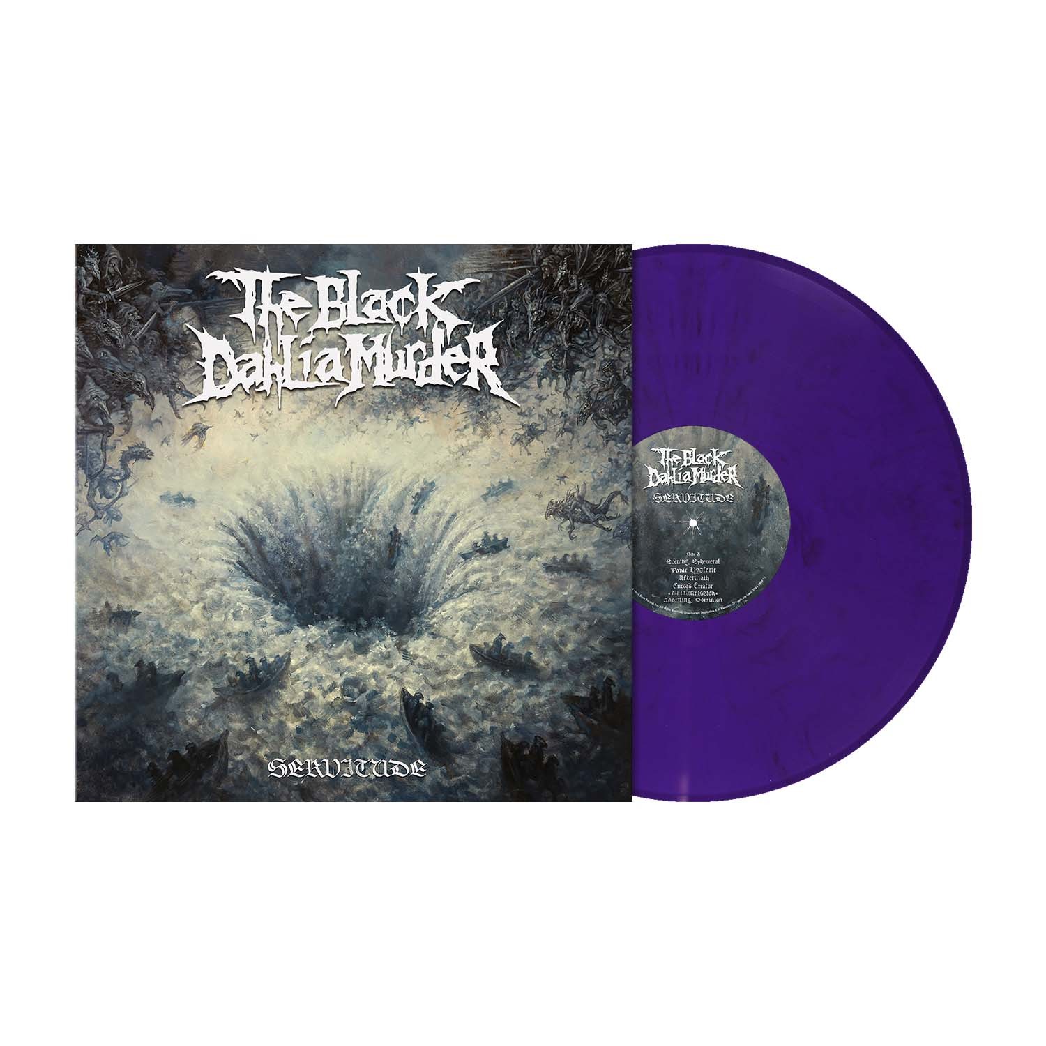 The Black Dahlia Murder 'Servitude' LP Purple Black Marbled Vinyl NEW SEALED