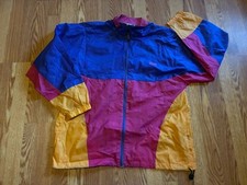 Vintage Asics 80s 90s Nylon M/L Windbreaker Track Run Retro Unisex Jacket OS