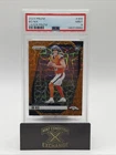 2024 Panini Prizm Bo Nix #309 Orange Lazer PSA 9