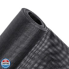 MAGZO Pet Proof WindowandDoor Screen Replacement Mesh, 48" W x 99" L, Best Vi