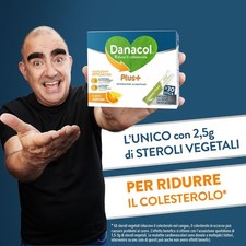 Integratore Danone Danacol Plus + 30 Stick Gel RIDUCE IL COLESTEROLO Agrumi € 15