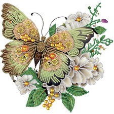 Diamond Painting Kits for Adults Butterfly, 5D Special Shape Diamond Art Kits...