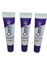 CeraVe Lot of 3 Skin Renewing Eye Cream .5 fl oz New