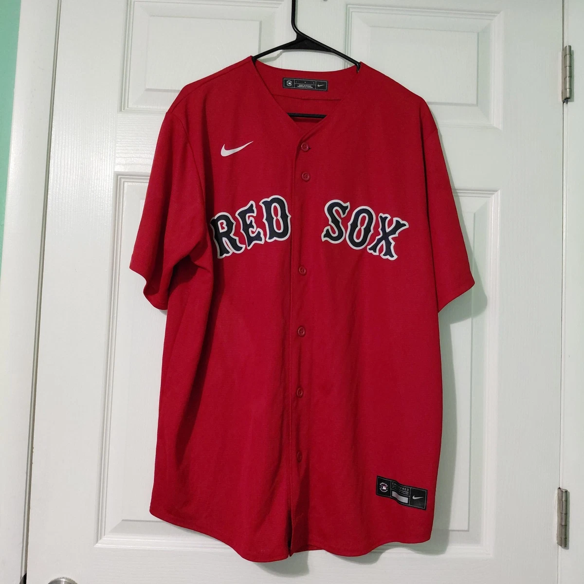 Red Boston Red Sox MLB Jerseys for sale | eBay