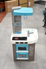 Spiel Küche Smoby Grau Weiß Blau Mit Paar Zubehör
