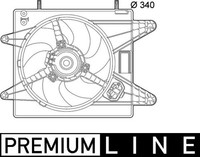 Mahle LüFter MotorküHlung FüR Fiat Brava Marea Weekend Multipla CFF 139 000P