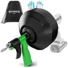 Expert Recommended 50FT Eco-Friendly Drain Snake - Video Instructions Included