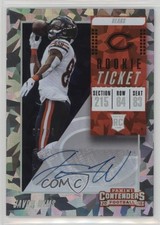 2018 Panini Contenders Rookie Cracked Ice Ticket /24 Javon Wims #218 Auto 1m1f