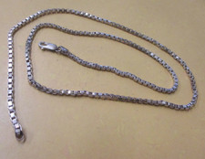 825 Silber , massiv -  silberne Venezianerkette 925er - Nutzerlänge 55 cm
