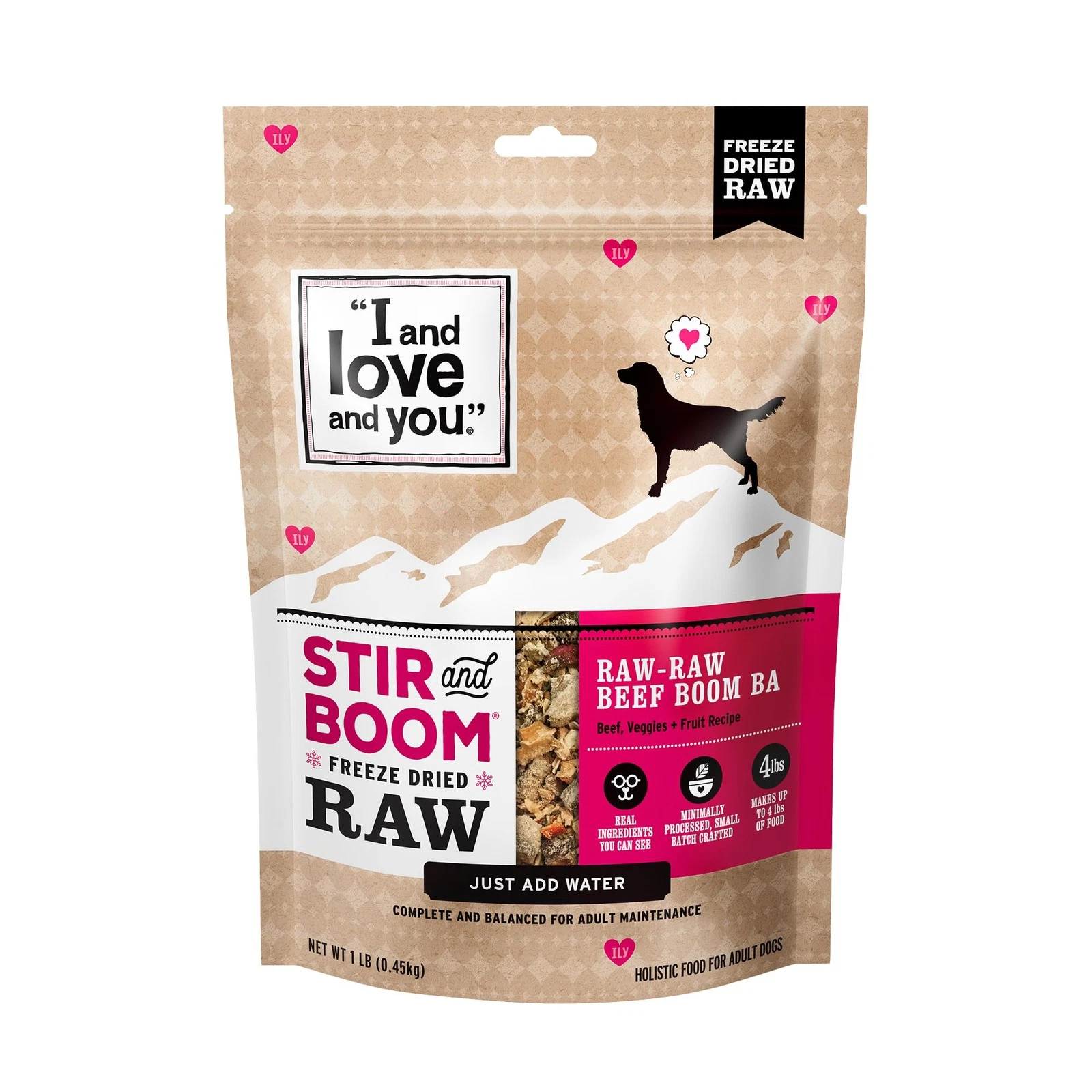 Dehydrated Dog Food Beef Hearts Grain Free High Protein Nutritional Meal