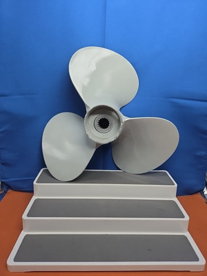 #ad Michigan Wheel 082030 14203 Outboard Boat Propeller Prop Aluminum Grey 3 Blades. $99.99