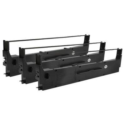 3x Farbband für Epson FX 880 FX 870 FX 880 Plus FX 880 FDW FX 880 Series Schwarz