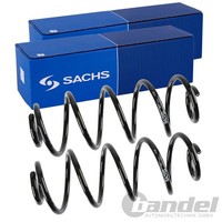 2X Sachs Fahrwerksfeder Hinterachse Passend FüR Peugeot 207 CC (Wd_) SW (Wk_)