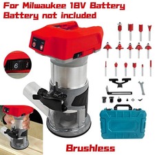 600W For Milwaukee M18 18V 48-11 Battery Brushless Cordless Hand Trimmer Router