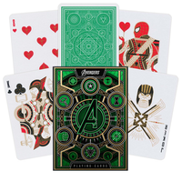 THEORY11 Avengers Infinity Saga Green Edition Marvel Spielkarten