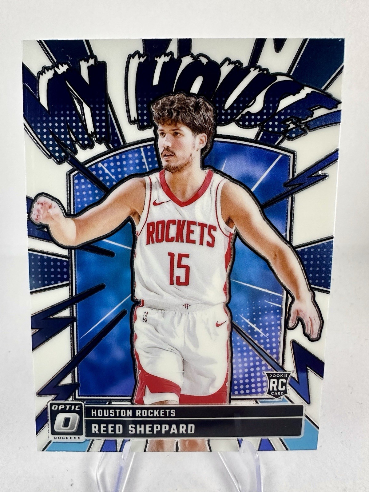 2024-25 Panini Donruss Optic - My House Reed Sheppard #18 (RC) Base Insert NBA