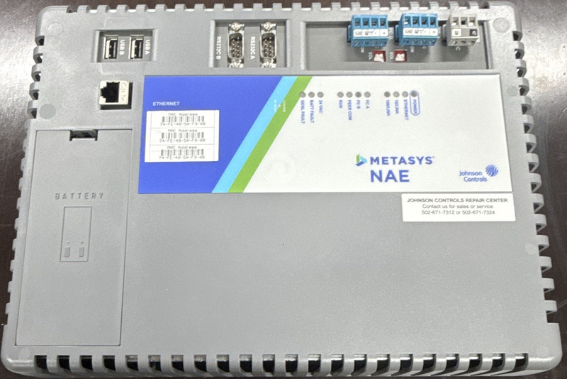 Johnson Controls Metasys NAE Network Automation Engine NAE5510-702 24V 2A 1PH