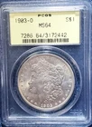 1903-O Morgan Silver Dollar PCGS MS64  Old "Green" Holder!