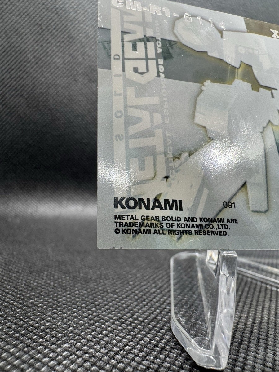 1998 Konami Metal Gear Solid Trading Card #91 – Metal Gear Rex