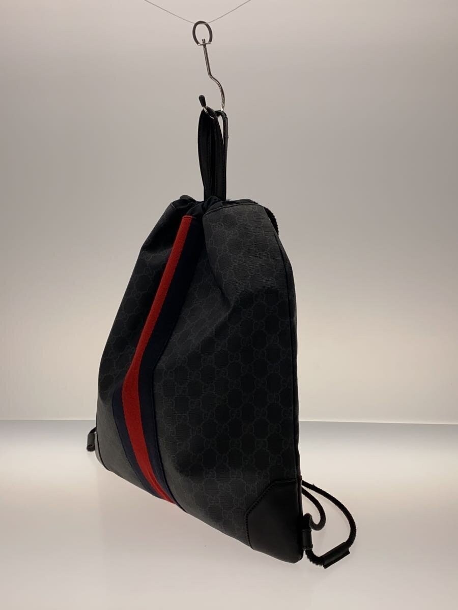 GUCCI Backpack PVC BLK Allover Pattern - image 2