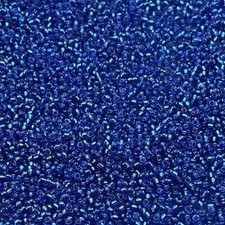 Miyuki Seed Beads 91444/11-1444 11/0 Silver Lined Dark Aqua 24g