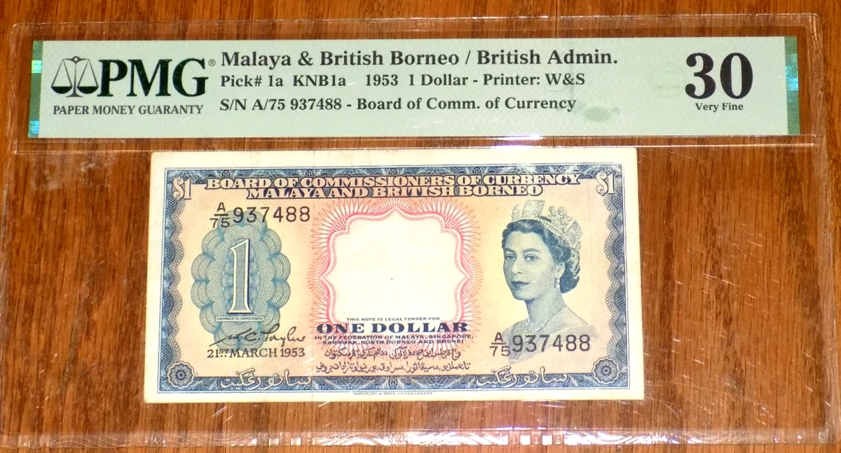 Malaya British Borneo In Malaysian Paper Money for sale | eBay