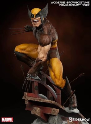 Marvel Gallery Brown Wolverine PVC Statue Diamond Select action figure New