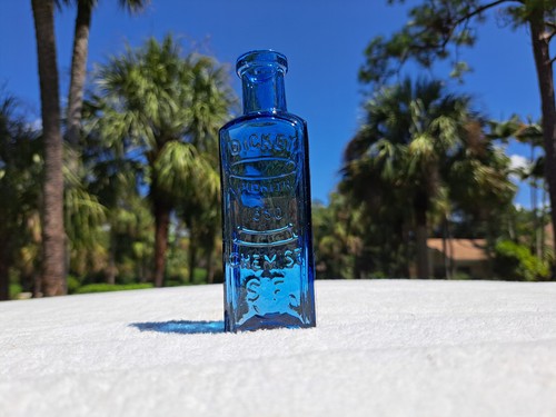 #3 - RESTORED - 1890'S ANTIQUE DICKEY CHEMIST - SAN FRANCISCO BOTTLE! - Picture 2 of 16
