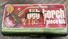 Vintage Bernzomatic Torch Kit W Original Metal Case