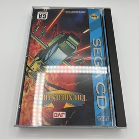 AH-3 Thunderstrike (Sega CD, 1993) CIB Complete Mint Reg