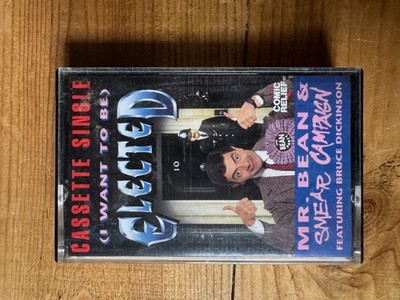 Mr. Bean & Smear Campaign - (I Want To Be) Elected - 1992 UK pop Cassette Single