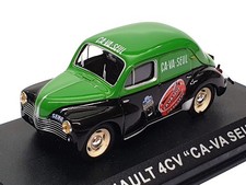 Altaya 1/43 Scale 4CVGB - Renault 4cv Van CA-VA Seul - Green/Black