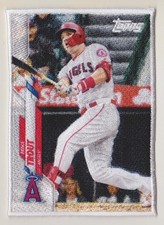 2020 Topps Update Mike Trout Patch BOXLOADER PATCHES LA Angels