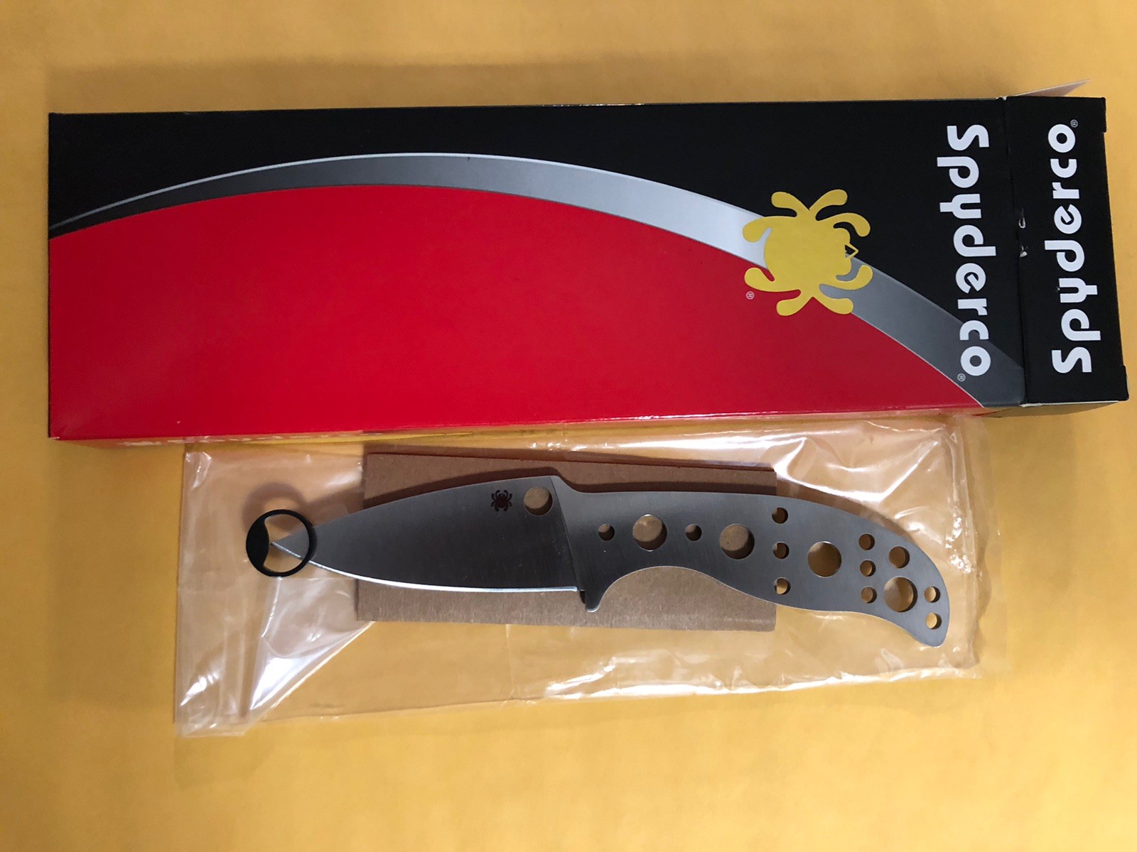 Spyderco Mule Team CPM S45VN Plain Edge Knife New In Box