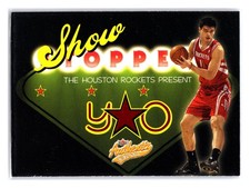 2004-05 Fleer Authentix #14 SS Yao Ming Showstoppers Houston Rockets